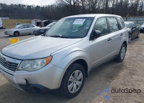 2009 Subaru Forester (Natl) X from USA, damaged, VIN JF2SH61629H728233
